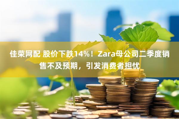 佳荣网配 股价下跌14%！Zara母公司二季度销售不及预期，引发消费者担忧